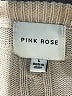 Pink Rose Stripes Tan Pullover Sweater Size L - photo 7