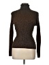 Joseph A. Metallic Brown Turtleneck Sweater Size L - photo 1