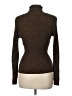 Joseph A. Metallic Brown Turtleneck Sweater Size L - photo 2