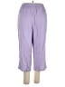 Nina Leonard Purple Casual Pants Size 1X - photo 2