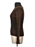 Joseph A. Metallic Brown Turtleneck Sweater Size L - photo 5