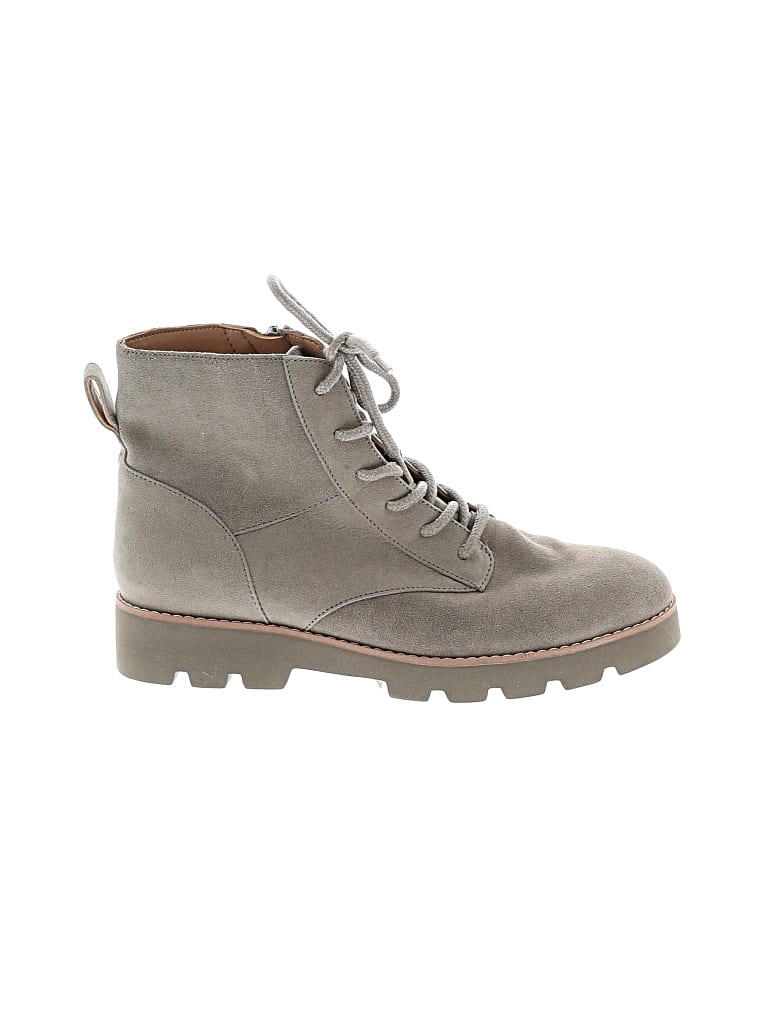 Pre-owned Vionic Ankle Boots In Gray