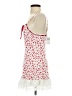 Hot Topic 100% Rayon Hearts White Casual Dress Size XS - photo 5