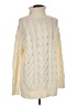 St. John's Bay Ivory Turtleneck Sweater Size M - photo 1