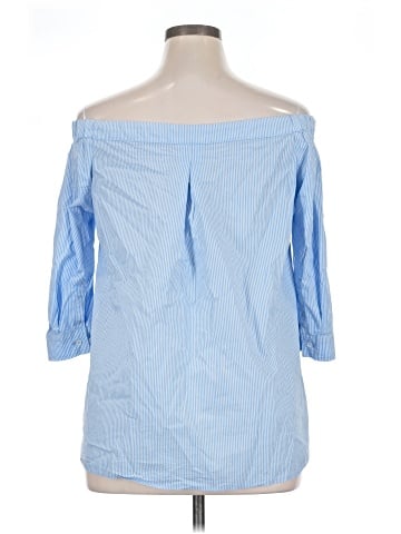 Halogen 3/4 Sleeve Blouse (view 2)