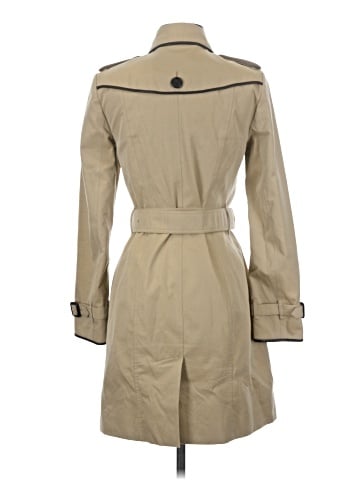 Burberry Leather Trim Trenchcoat (view 2)