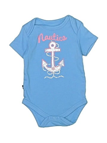Nautica Short Sleeve Onesie (view 1)