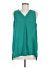 Pleione 100% Polyester Teal Sleeveless Blouse Size M - photo 1