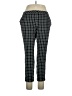 J.Jill Checkered-gingham Black Casual Pants Size 14 - photo 1