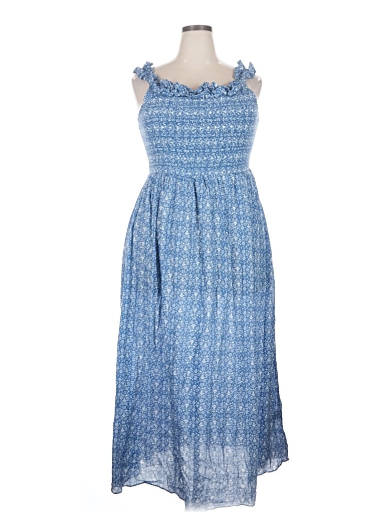 Pre-owned Gal Meets Glam Casual Dress In Blue