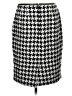 Talbots Houndstooth Gray Formal Skirt Size 8 - photo 2