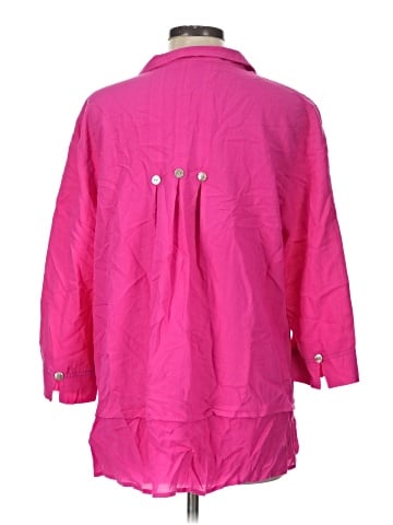 John Mark 3/4 Sleeve Button-Down Shirt (view 2)
