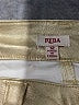 Reba Metallic Solid Gold Jeans Size 12 - photo 7