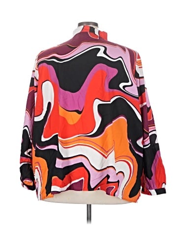 ELOQUII Long Sleeve Blouse (view 2)