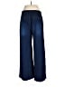 Halara Chevron-herringbone Blue Jeans Size L - photo 2
