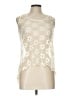 Julia Ivory Sleeveless Blouse Size L - photo 1
