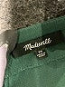 Madewell Solid Green Casual Dress Size XS - photo 7