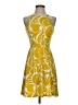 Bar III Graphic Yellow Casual Dress Size S - photo 1