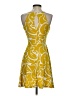 Bar III Graphic Yellow Casual Dress Size S - photo 2