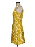 Bar III Graphic Yellow Casual Dress Size S - photo 5
