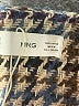 MNG Tweed Gold Blazer Size M - photo 6