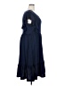 Keluummi 100% Polyester Solid Blue Casual Dress Size 20 - photo 4
