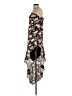Nookie Floral Black Cocktail Dress Size S - photo 5