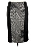 Bisou Bisou Graphic Black Formal Skirt Size L - photo 1