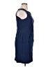 Lands' End Solid Blue Cocktail Dress Size 14 (petite) - photo 4