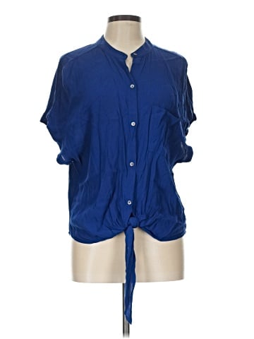 Olivaceous Short Sleeve Blouse (view 1)