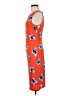 Tommy Hilfiger Graphic Orange Cocktail Dress Size 8 - photo 5