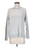 Caslon Stripes Gray Pullover Sweater Size S - photo 1