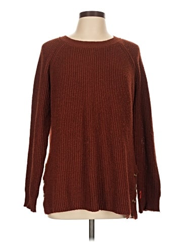 Pink Clover Pullover Sweater (view 1)