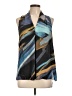 Spense 100% Polyester Teal Blue Sleeveless Blouse Size L - photo 1