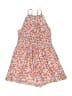 Zara Floral Orange Dress Size 13 - 14 - photo 1