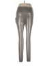 Athleta Metallic Silver Leggings Size L - photo 2