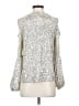 CeCe Metallic Silver Cardigan Size S - photo 2