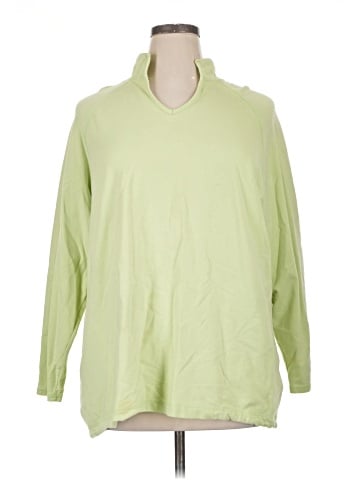 Just My Size Long Sleeve Blouse (view 1)
