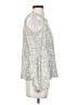 CeCe Metallic Silver Cardigan Size S - photo 4