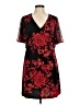 Connected Apparel Red Cocktail Dress Size 8 (petite) - photo 1