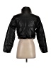 Charlotte Russe 100% Polyurethane Solid Black Jacket Size S - photo 2