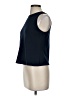 Nic + Zoe Blue Sleeveless Blouse Size S - photo 5