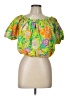 Flying Tomato Green Short Sleeve Blouse Size L - photo 1