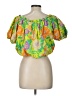 Flying Tomato Green Short Sleeve Blouse Size L - photo 2