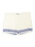 Lands' End Graphic Ivory Shorts Size 10 - photo 1