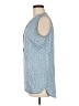 Foxcroft Blue Sleeveless Blouse Size 6 - photo 5