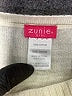 Zunie 100% Acrylic Hearts Ivory Pullover Sweater Size 6 - photo 3