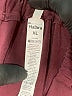 Halara Solid Burgundy Casual Pants Size XL - photo 4