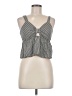 Monteau Gray Sleeveless Blouse Size M - photo 1