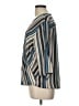 W5 100% Polyester Blue 3/4 Sleeve Blouse Size L - photo 5